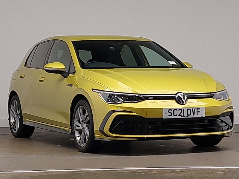 Compare Volkswagen Golf R-line Tsi SC21DVF Yellow