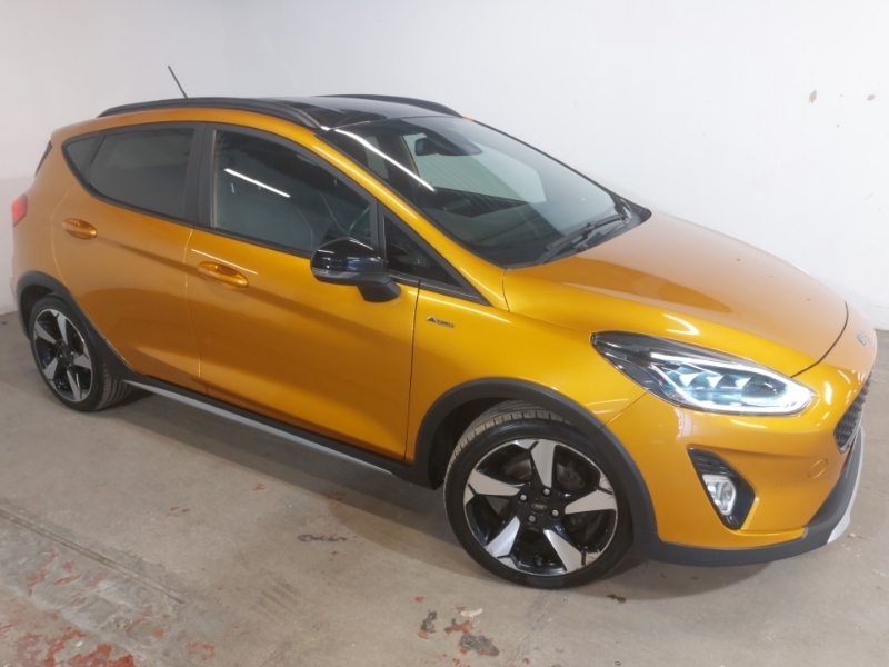Compare Ford Fiesta 1.0 Ecoboost Active Bo Play EA19XWW Yellow