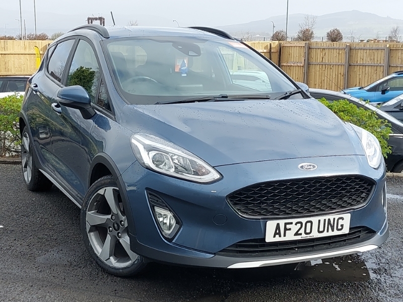 Compare Ford Fiesta 1.0 Ecoboost 95 Active Edition AF20UNG Blue