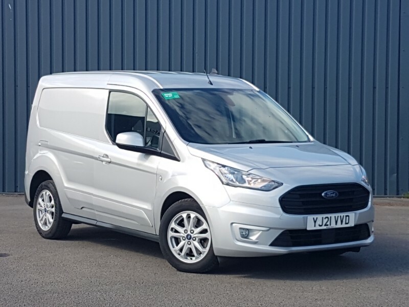 Compare Ford Transit Connect 1.5 Ecoblue 120Ps Limited Van Powershift YJ21VVD Silver