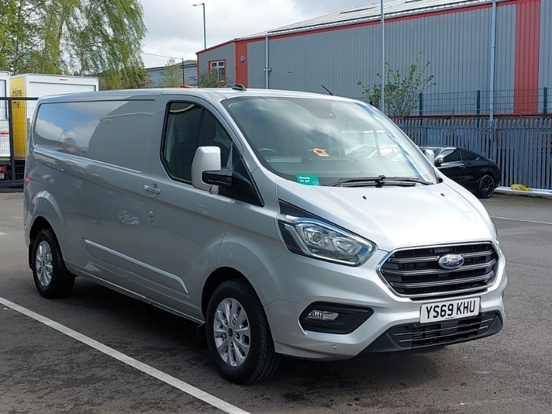 Compare Ford Transit Custom 2.0 Ecoblue 130Ps Low Roof Limited Van YS69KHU Silver