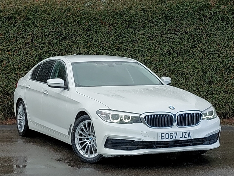 BMW 5 Series 520D Efficient Dynamics Se White #1
