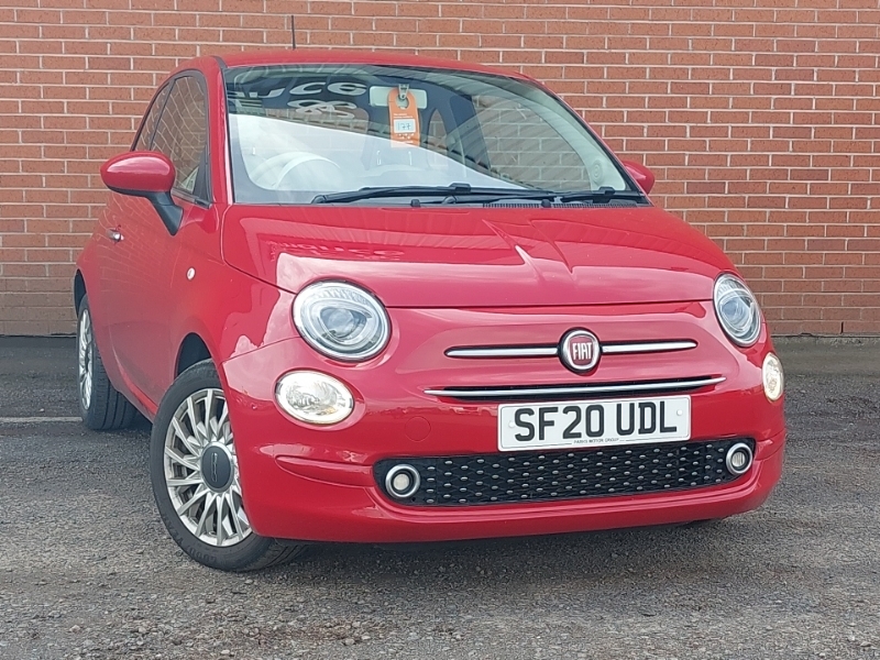 Compare Fiat 500 1.2 Lounge SF20UDL Red