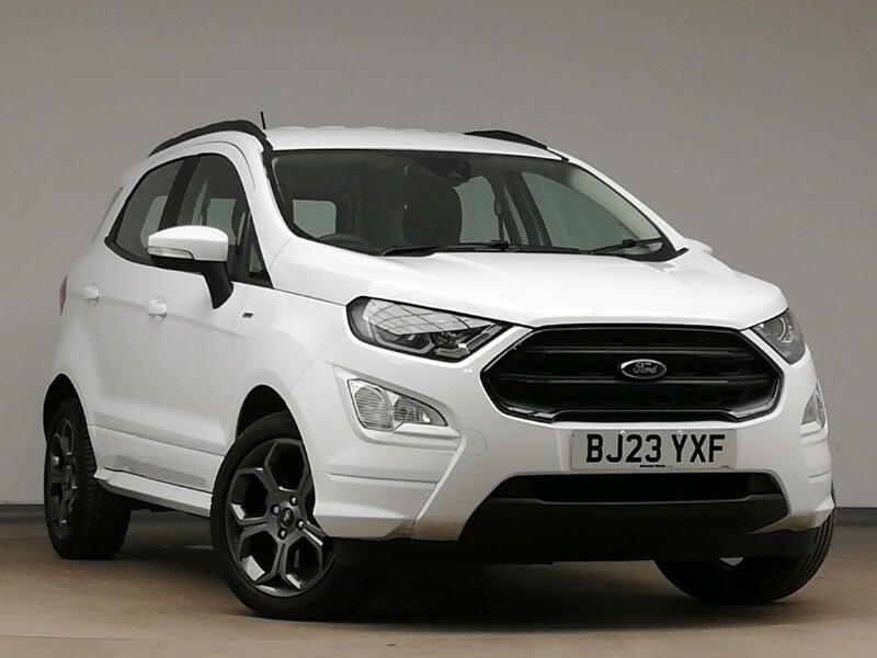 Compare Ford Ecosport 1.0 Ecoboost 125 St-line BJ23YXF White