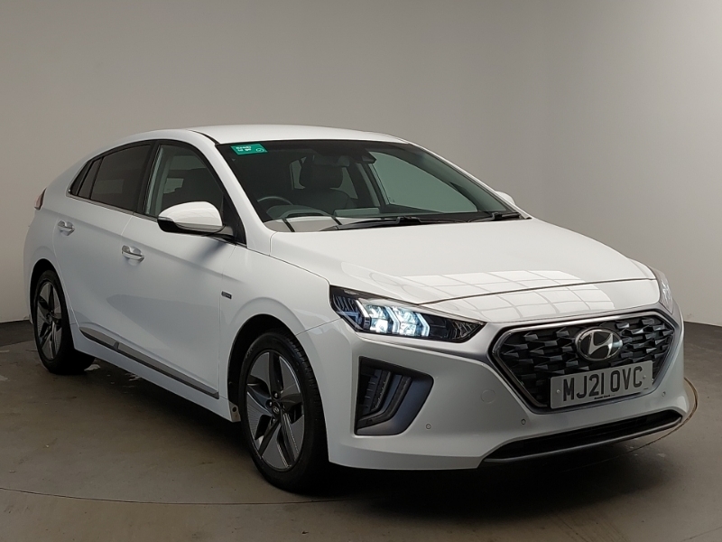 Compare Hyundai Ioniq 1.6 Gdi Hybrid Premium Se Dct MJ21OVC White