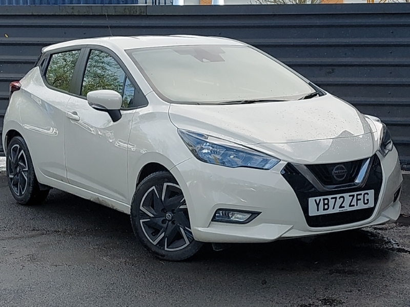 Compare Nissan Micra 1.0 Ig-t 92 Acenta YB72ZFG White