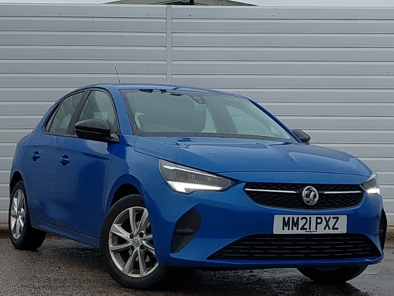 Compare Vauxhall Corsa 1.2 Se MM21PXZ Blue
