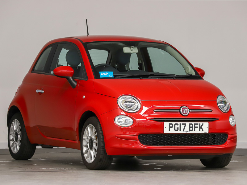 Compare Fiat 500 500 Popular Star PG17BFK Red