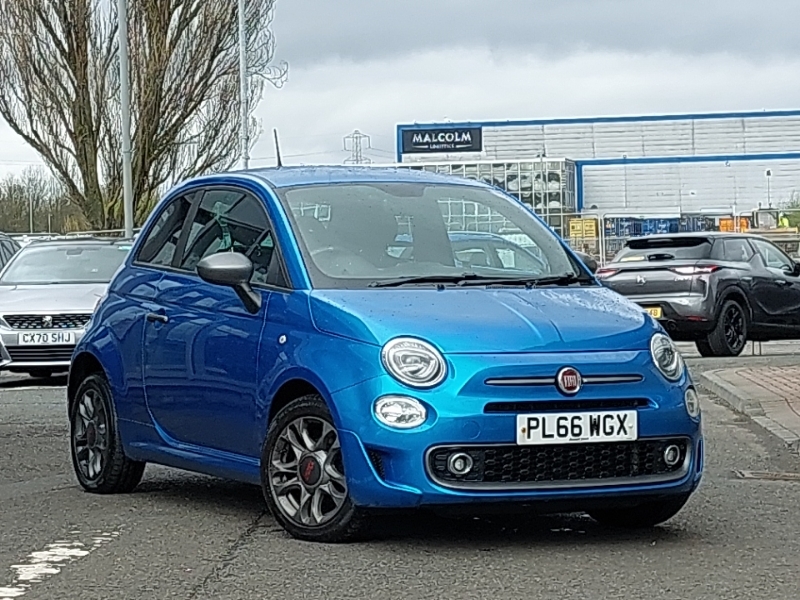 Compare Fiat 500 S PL66WGX Blue