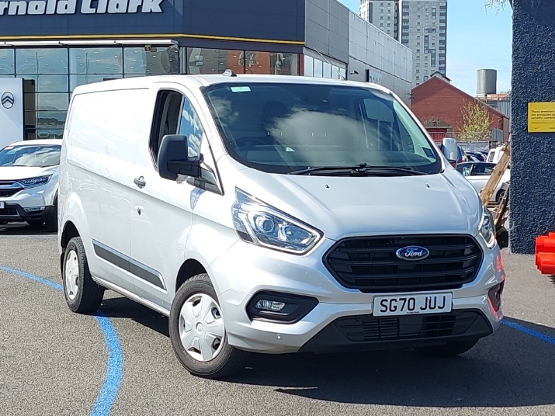 Compare Ford Transit Custom 2.0 Ecoblue 105Ps Low Roof Trend Van SG70JUJ Silver