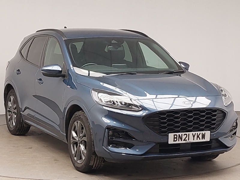 Compare Ford Kuga 2.0 Ecoblue 190 St-line Edition Awd BN21YKW Blue