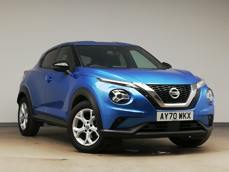 Compare Nissan Juke 1.0 Dig-t 114 N-connecta Dct AY70WKX Blue
