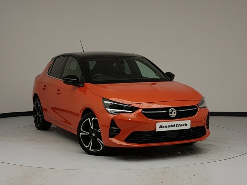 Compare Vauxhall Corsa 1.2 Turbo 130 Ultimate Nav ND21JVL Orange