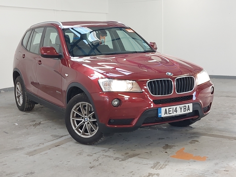 Compare BMW X3 Sdrive18d Se Step AE14YBA Red