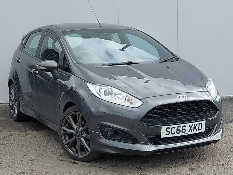 Compare Ford Fiesta 1.0 Ecoboost St-line SC66XKD Grey