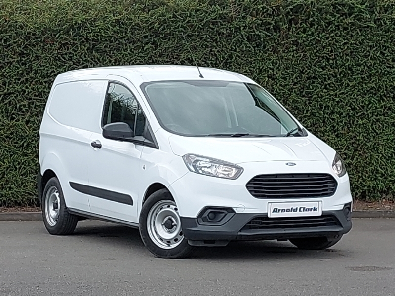 Compare Ford Transit Courier 1.0 Ecoboost Leader Van 6 Speed BL71FPT White