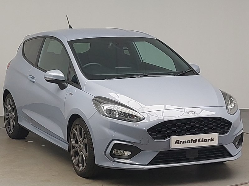 Compare Ford Fiesta 1.0 Ecoboost Hybrid Mhev 125 St-line Edition SP71KNU Blue