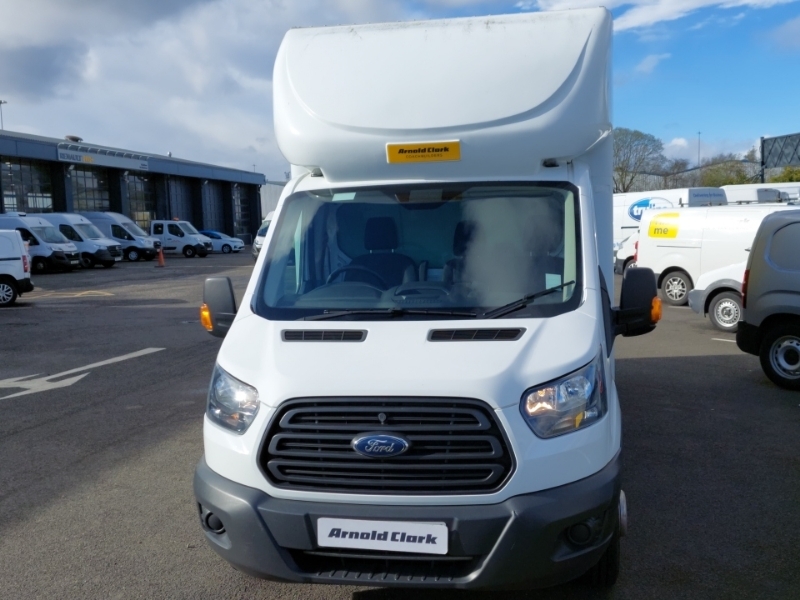 Compare Ford Transit Custom 2.0 Tdci 130Ps Chassis Cab SJ68KSK White