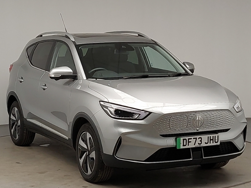 Compare MG ZS 115Kw Trophy Connect Ev Long Range73kwh DF73JHU Silver