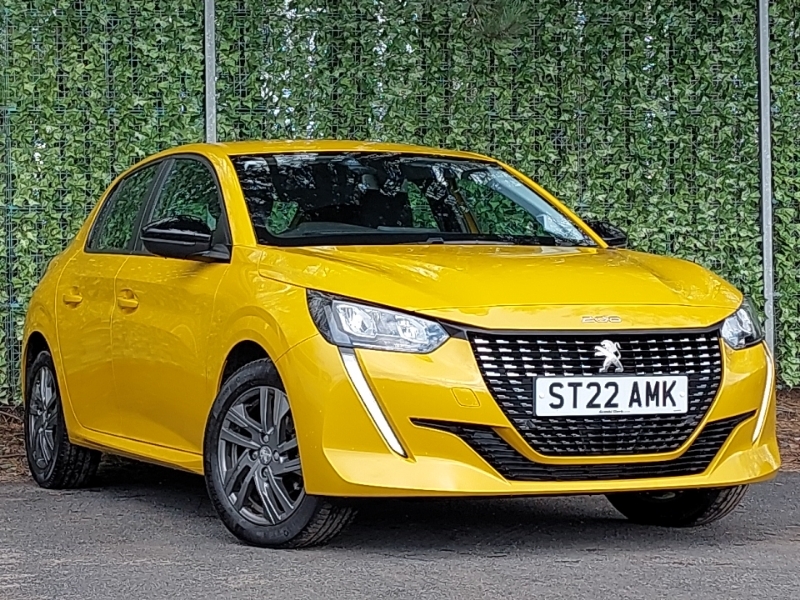 Compare Peugeot 208 1.2 Puretech Active Premium ST22AMK Yellow