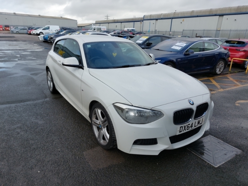 Compare BMW 1 Series 120D M Sport DX64LMJ White