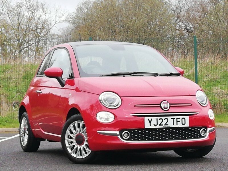 Compare Fiat 500 1.0 Mild Hybrid Red YJ22TFO Red