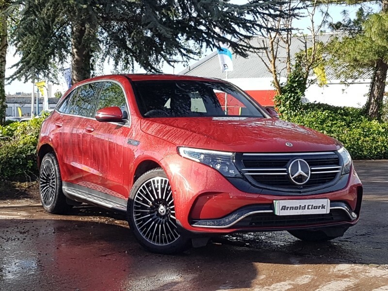 Compare Mercedes-Benz EQC Eqc 400 Amg Line Premium 4Matic GY70GYO Red