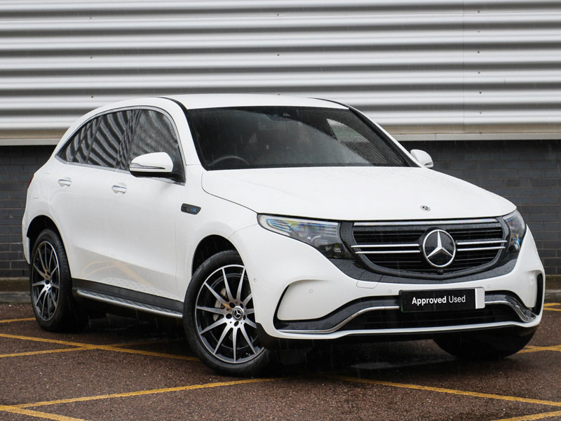 Compare Mercedes-Benz EQC Eqc 400 300Kw Amg Line 80Kwh GY21ZNT White