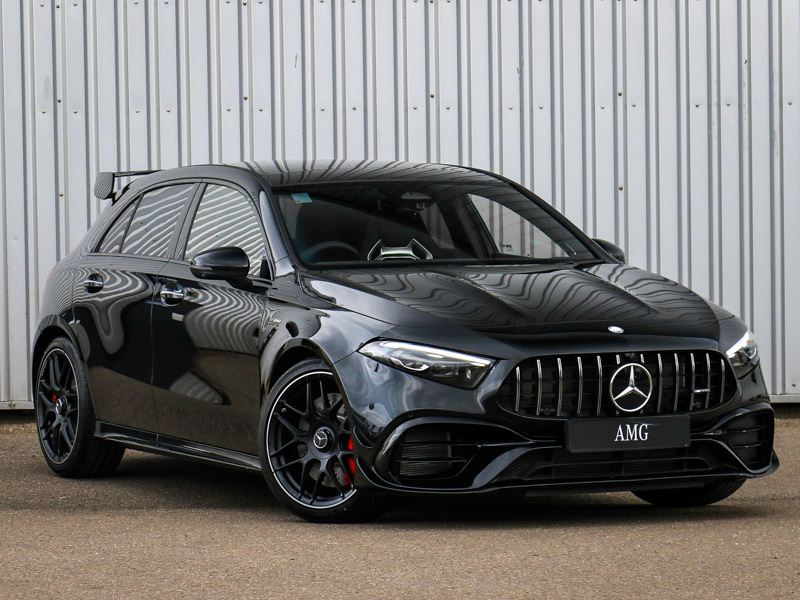 Compare Mercedes-Benz A Class A45 S 4Matic Plus  Black