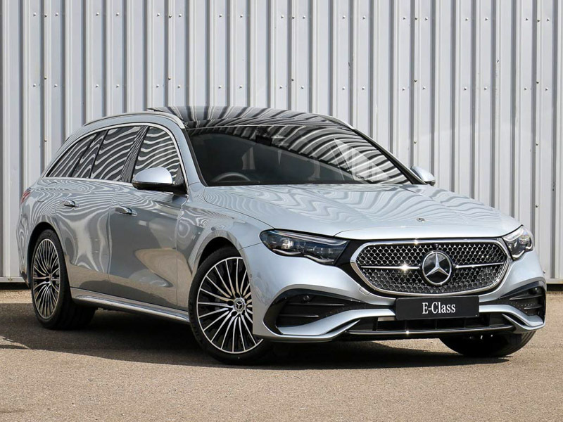 Compare Mercedes-Benz E Class E220d Amg Line Premium Plus 9G-tronic  Silver