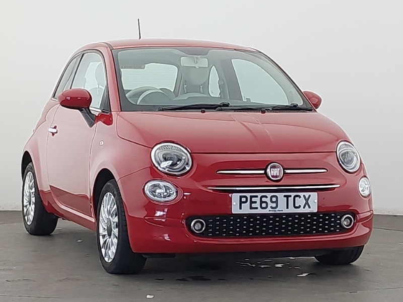 Fiat 500 500 Lounge Red #1