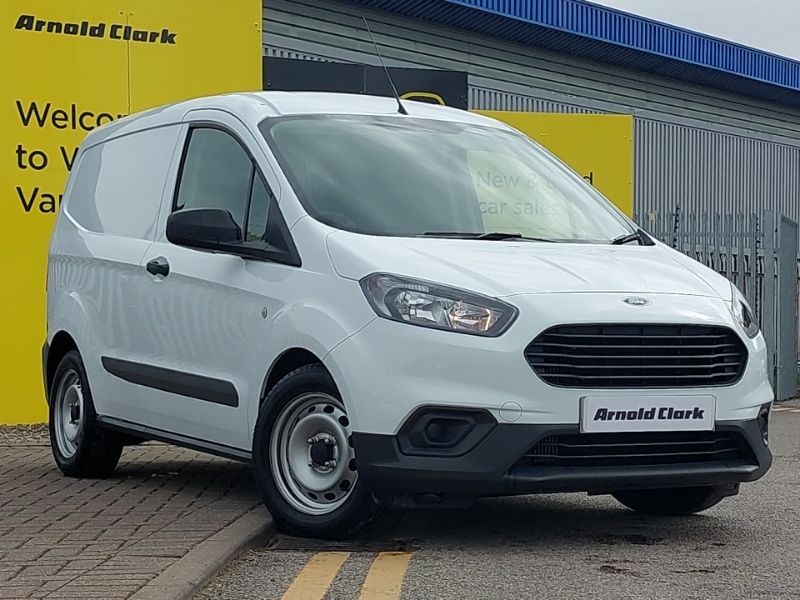 Compare Ford Transit Courier 1.0 Ecoboost Leader Van 6 Speed BL71FSO White