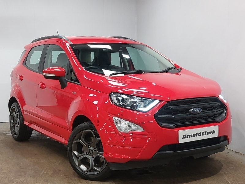 Compare Ford Ecosport 1.0 Ecoboost 125 St-line VO21PXA Red