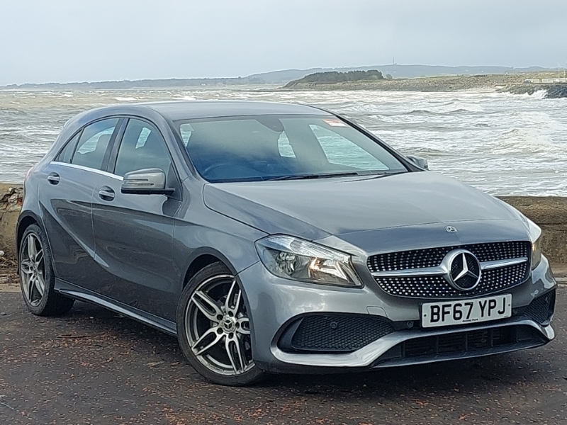 Compare Mercedes-Benz A Class A200d Amg Line BF67YPJ Grey