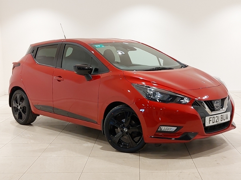 Compare Nissan Micra 1.0 Ig-t 92 N-sport FD21BUA Red