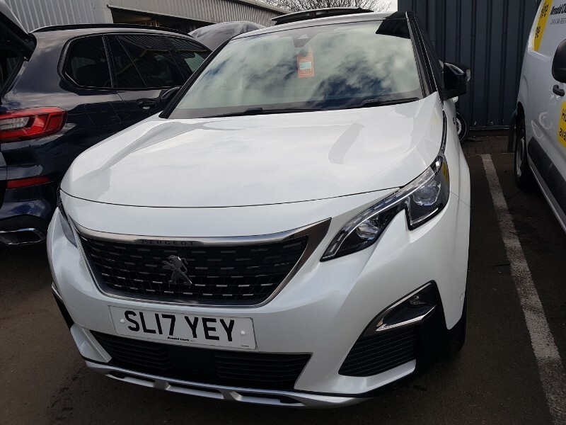 Compare Peugeot 3008 3008 Gt Line Ss SL17YEY White