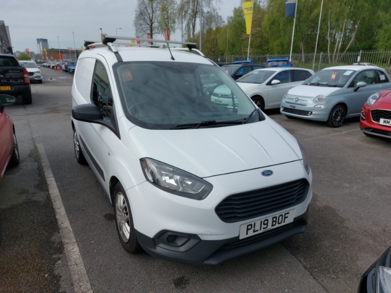 Compare Ford Transit Courier 1.5 Tdci Van 6 Speed PL19BOF White