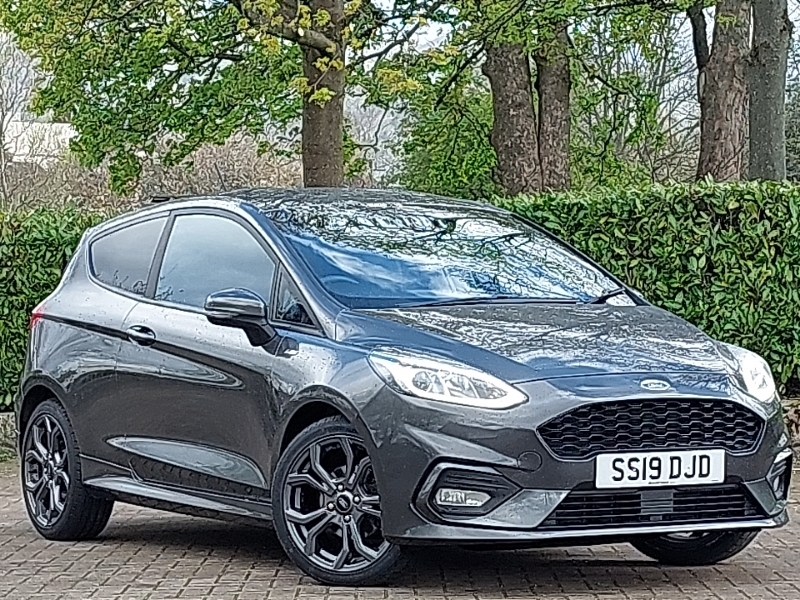 Compare Ford Fiesta 1.0 Ecoboost 125 St-line X SS19DJD Grey