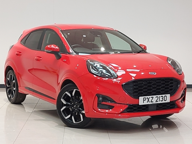 Compare Ford Puma 1.0 Ecoboost Hybrid Mhev 155 St-line X PXZ2130 Red