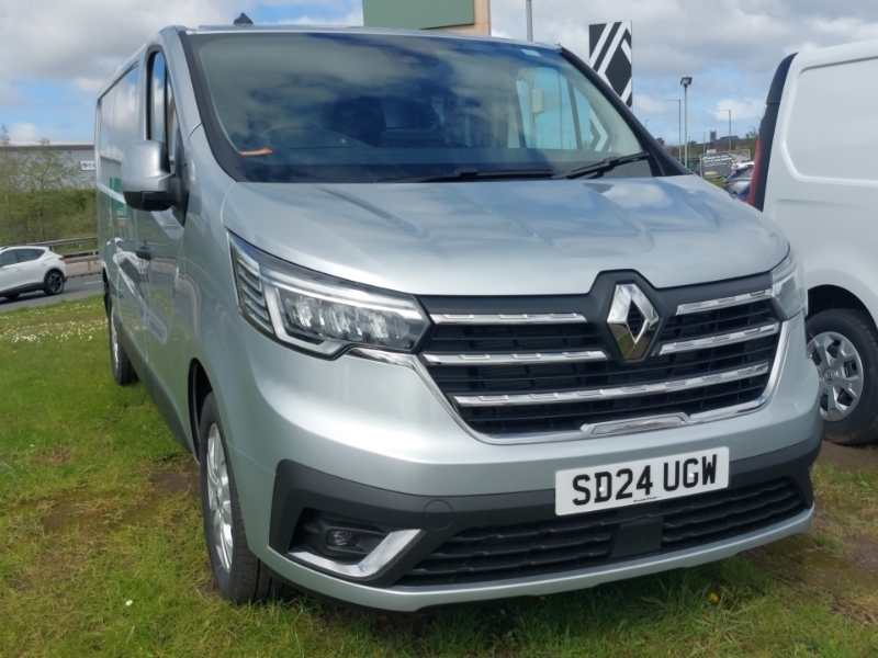 Compare Renault Trafic Ll30 Blue Dci 150 Extra Van SD24UGW Grey