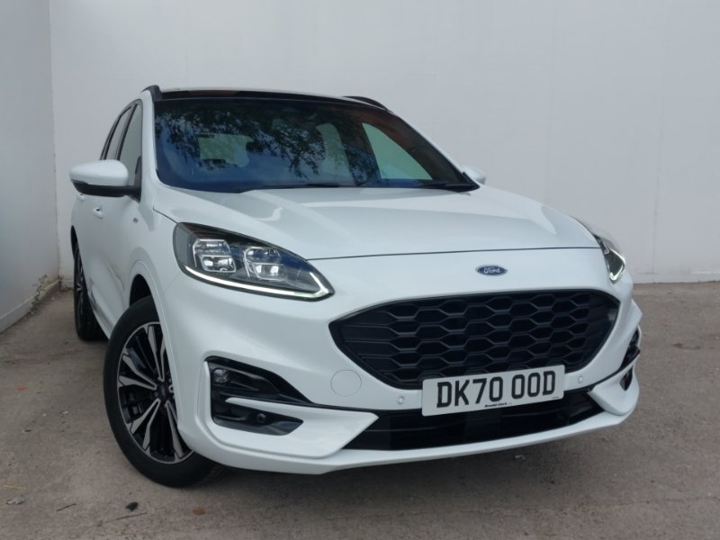 Compare Ford Kuga 1.5 Ecoboost 150 St-line X DK70OOD White