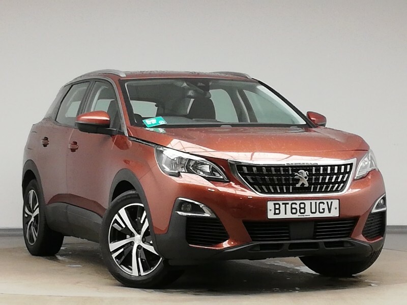 Compare Peugeot 3008 1.5 Bluehdi Active BT68UGV Brown