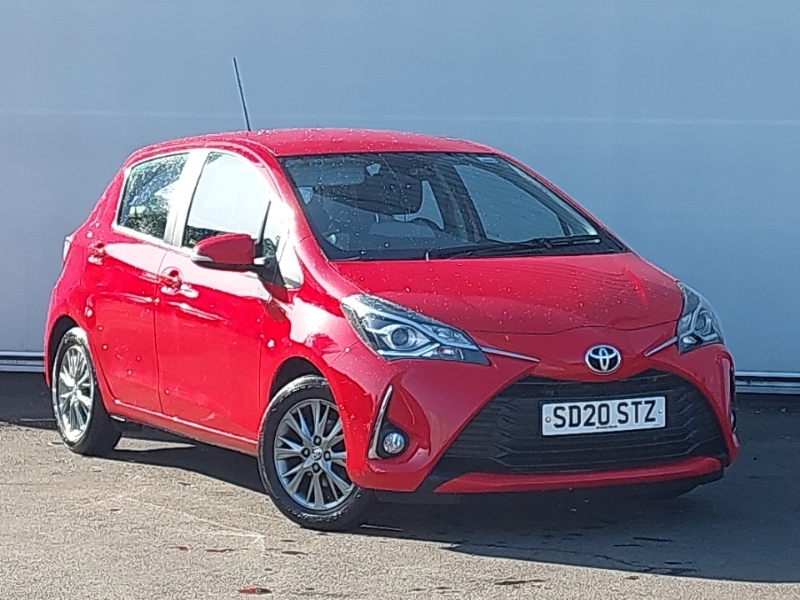 Compare Toyota Yaris 1.0 72 Vvt-i Icon SD20STZ Red