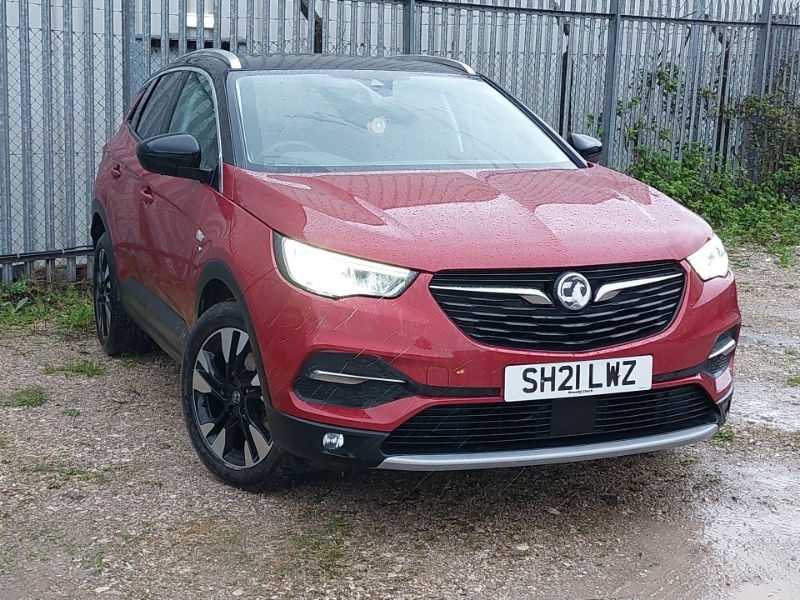 Compare Vauxhall Grandland X Griffin Edition SH21LWZ Red