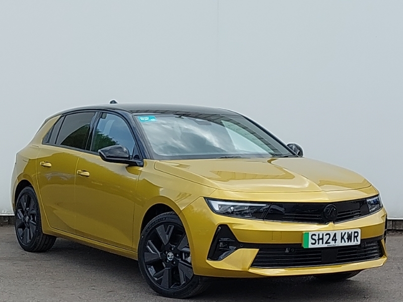 Compare Vauxhall Astra 115Kw Gs 54Kwh SH24KWR Yellow