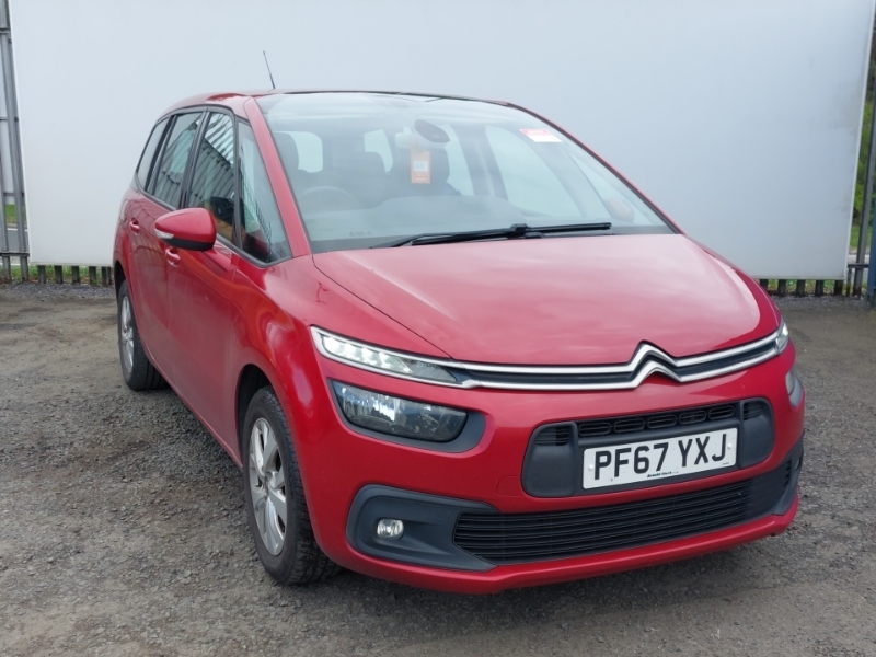 Citroen Grand C4 Picasso Grand Bluehdi Touch Edition Ss Red #1