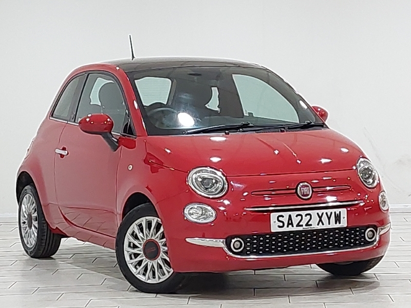 Compare Fiat 500 1.0 Mild Hybrid Red SA22XYW Red