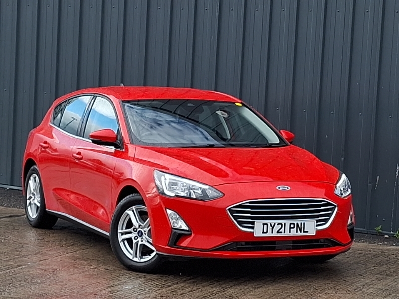 Compare Ford Focus 1.5 Ecoblue 120 Zetec Edition DY21PNL Red