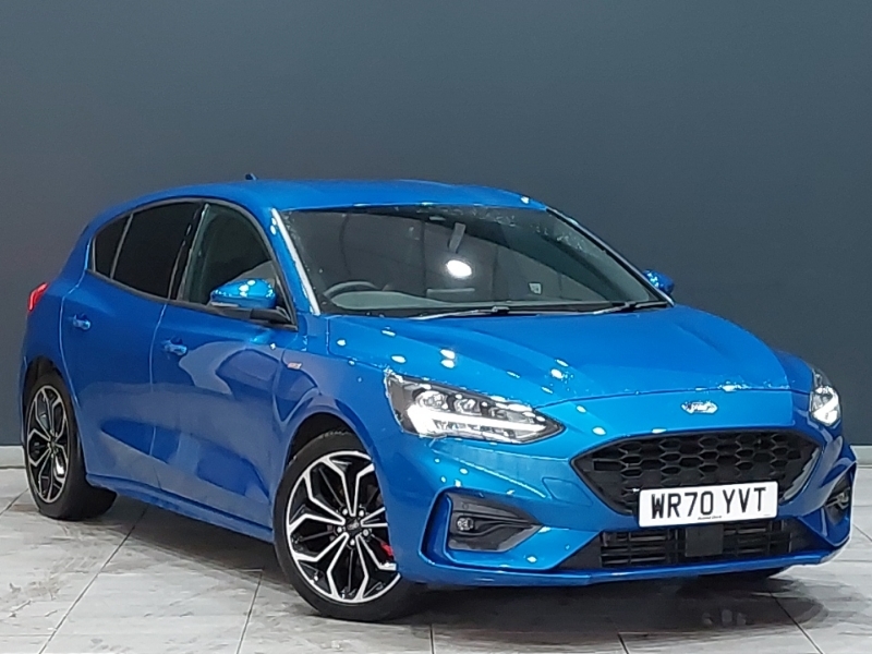 Compare Ford Focus 1.0 Ecoboost Hybrid Mhev 155 St-line X Edition WR70YVT Blue