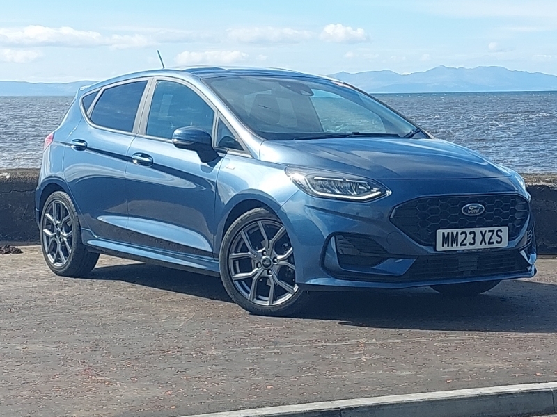 Compare Ford Fiesta 1.0 Ecoboost St-line MM23XZS Blue